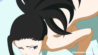 My Hero Academia Hentai - Momo Yaoyorozu is fucked by deku