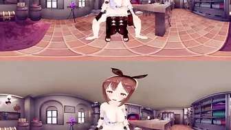 VR 360 Video Anime Ryza Ryza atelier Face-to-face sitting