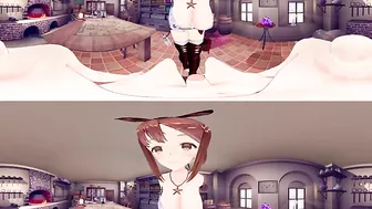 VR 360 Video Anime Ryza Ryza atelier Face-to-face sitting