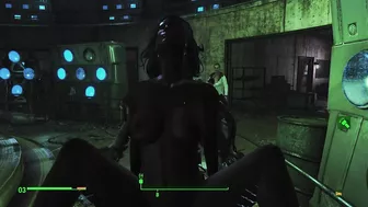 DiMA. War on robots ended with hot sex with their leader | Fallout heroes