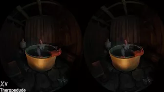 The Awakening bath time VR hentai