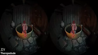 The Awakening bath time VR hentai