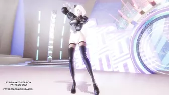 [MMD] Dreamcatcher - Deja Vu Sexy Kpop Dance NierAutomata 2B Commander Uncensored Hentai