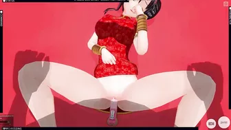 3D HENTAI POV Cute Girl Fucks Boyfriend on Lunar New Year