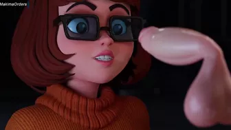 3D Velma Caught By Ghosts And Decided To Fuck Her With Their Huge Cocks In Her Mouth | MakimaOrders