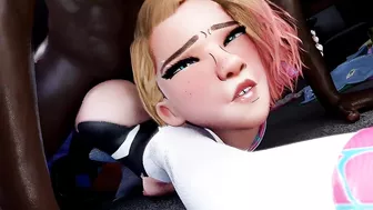 Fortnite Spider-Gwen Likes Her Dicks Strong Blacked