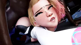 Fortnite Spider-Gwen Likes Her Dicks Strong Blacked