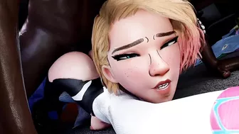 Fortnite Spider-Gwen Likes Her Dicks Strong Blacked