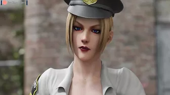 3D Girl Policewoman Sucks Dick Offender And He Creampie Inside | MakimaOrders