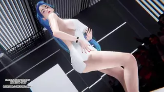 MMD AOA - Miniskirt Hot Kpop Dance Ahri Seraphine Kaisa Evelyn League Of Legends KDA Hentai