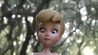 Tinker Bell Enjoys A Huge Cock (3D Animation)