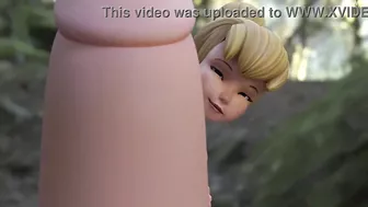 Tinker Bell Enjoys A Huge Cock (3D Animation)