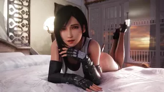 Final Fantasy Tifa Multiple Cumshots (3D Hentai)