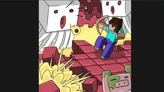 Minecraft Comic Porn Steve FUCK The Living Outer Alex.