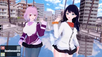 【KKS／MMD】"ANDA - Touch" 新条アカネ 宝多六花【SSSS.GRIDMAN】