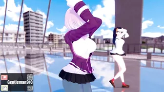 【KKS／MMD】"ANDA - Touch" 新条アカネ 宝多六花【SSSS.GRIDMAN】