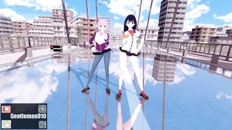 【KKS／MMD】"ANDA - Touch" 新条アカネ 宝多六花【SSSS.GRIDMAN】