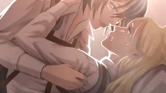 OKONOMIYAKY MikaHisu sex - Mikasa x Historia from Attack on Titan UNCENSORED