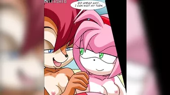 Sonic (Amy Rose Fucking Porn Parody) - Saturday Night Fun #1 (Hard Sex) (Hentai)