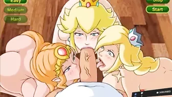 Blowbared Suckletriple x 3 Princesses