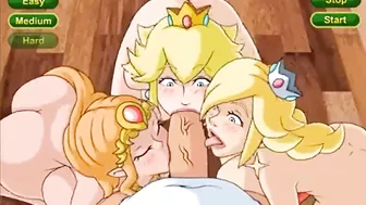 Blowbared Suckletriple x 3 Princesses