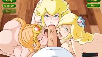 Blowbared Suckletriple x 3 Princesses