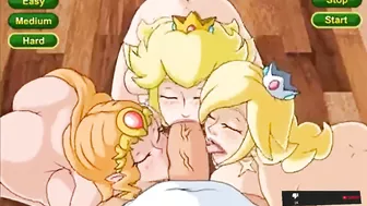 Blowbared Suckletriple x 3 Princesses