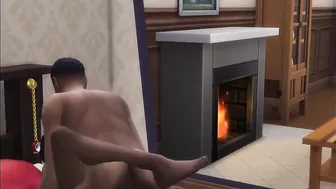 SIMS 4 - EBONY BBW GETS PUSSY ATE AND FUCKED SENSUALLY