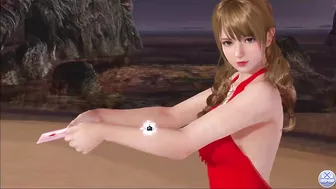 Dead or Alive Xtreme Venus Vacation Monica Valentine's Day Pose Cards Fanservice Appreciation