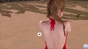 Dead or Alive Xtreme Venus Vacation Monica Valentine's Day Pose Cards Fanservice Appreciation