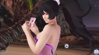 Dead or Alive Xtreme Venus Vacation Ayane Valentine's Day Pose Cards Fanservice Appreciation