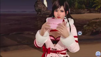 Dead or Alive Xtreme Venus Vacation Kokoro Valentine's Day Pose Cards Fanservice Appreciation