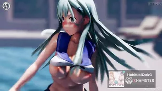 MMD r18 suzuya kancolle sex dance 3d hentai