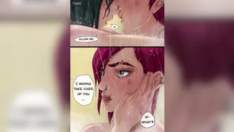 OKONOMIYAKY CaitVi Shower sex part 1 - Caitlyn x Vi from Arcane/League of Legends UNCENSORED