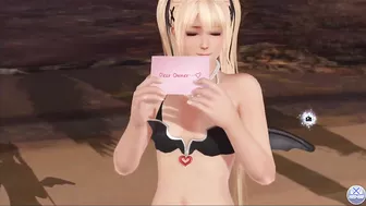 Dead or Alive Xtreme Venus Vacation Marie Rose Valentine's Day Pose Cards Fanservice Appreciation