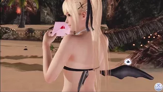 Dead or Alive Xtreme Venus Vacation Marie Rose Valentine's Day Pose Cards Fanservice Appreciation