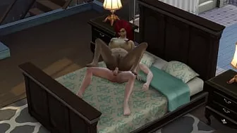 SIMS 4 - MATURE CHUBBY RED HEAD GETS ANAL FUCKED