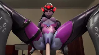 POV: Widowmaker is a True Cowgirl Solid Male Gets Cycled