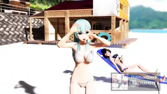 MMD r18 suzuya become an adult model after broke 3d hentai