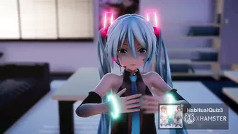 mmd r18 Miku Miku dance sex after public concert 3d hentai