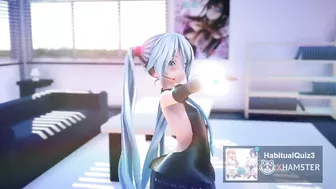 mmd r18 Miku Miku dance sex after public concert 3d hentai